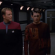 My friend Kris and I chatting while watching Star Trek: Voyager, living out best lives.